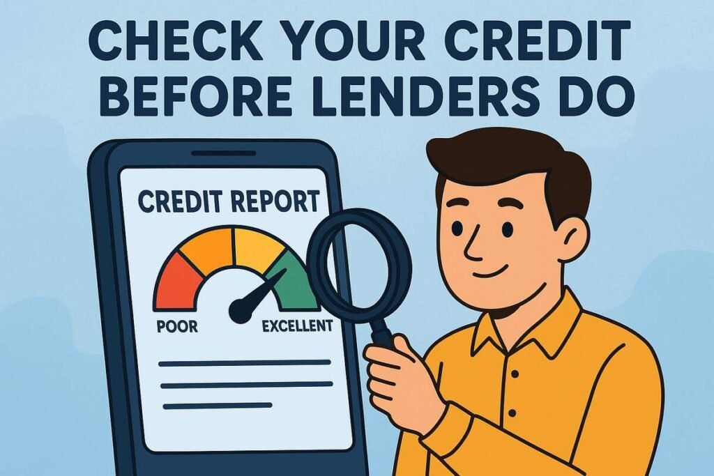 Check Your Credit Before Lenders Do