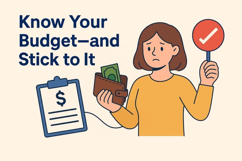 Know Your Budget—and Stick to It