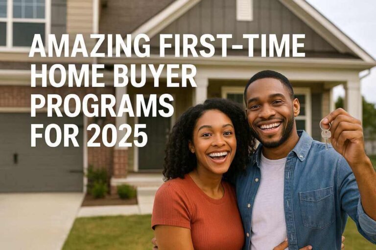 Amazing First-Time Home Buyer Programs for 2025