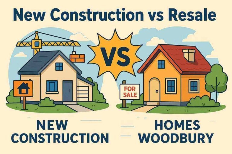 New Construction vs Resale Homes in Woodbury