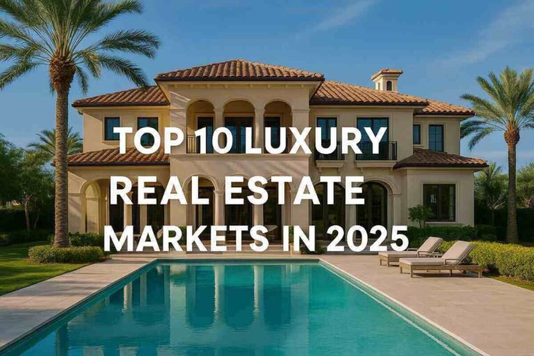 Top 10 Luxury Real Estate Markets in 2025