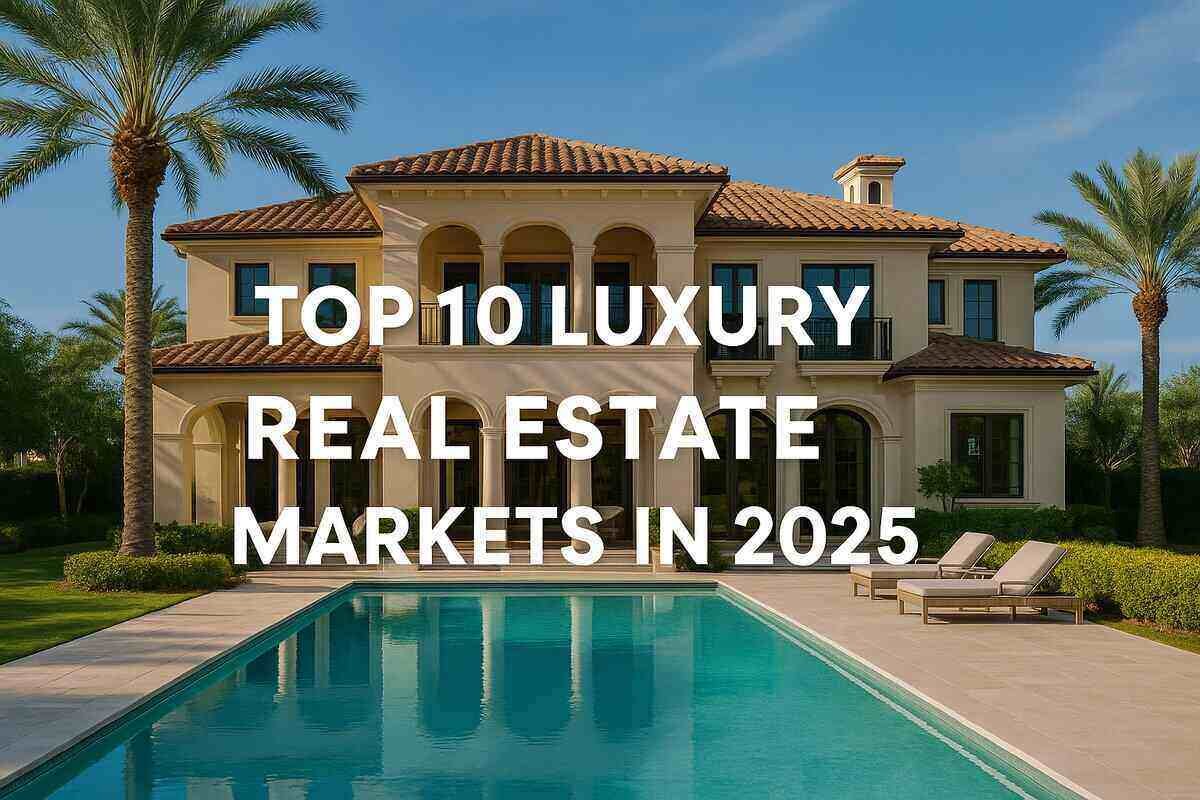 Top 10 Luxury Real Estate Markets in 2025